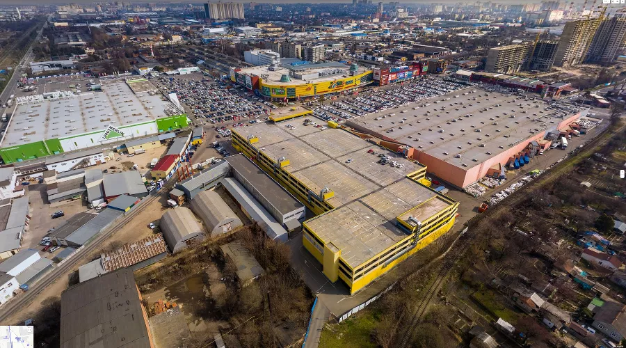 ТРК «СБС Мегамолл» &copy;&nbsp;Скриншот панорамы yandex.ru/maps 2020 года