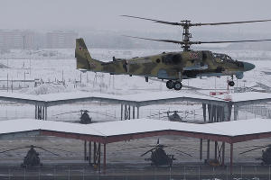 Ритуал вручения новых вертолетов Ка-52 в Кореновске © Виталий Тимкив, Юга.ру