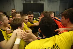 Матч полуфинала чемпионата России ГК СКИФ — «Университет-Нева» &copy;&nbsp;Фото с официального сайта ГК СКИФ, skif-kuban.ru