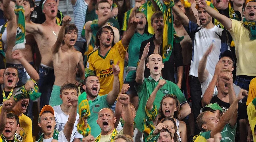 Болельщики ФК "Кубань" &copy;&nbsp;Алена Живцова, ЮГА.ру