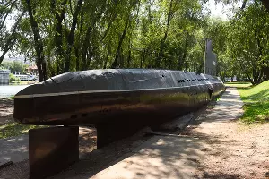 Подводная лодка М-261 на Затоне, июль 2020 года &copy;&nbsp;Фото Елены Синеок, Юга.ру