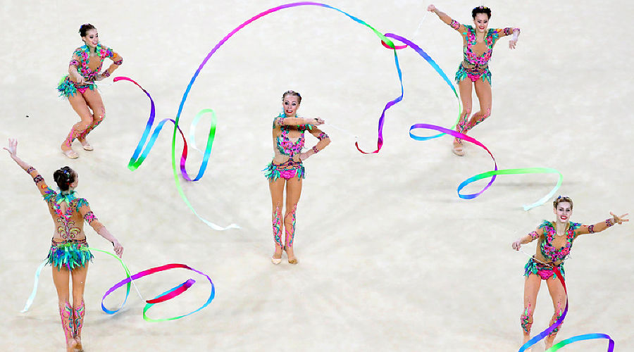 сборная России по художественной гимнастике © tass.ru