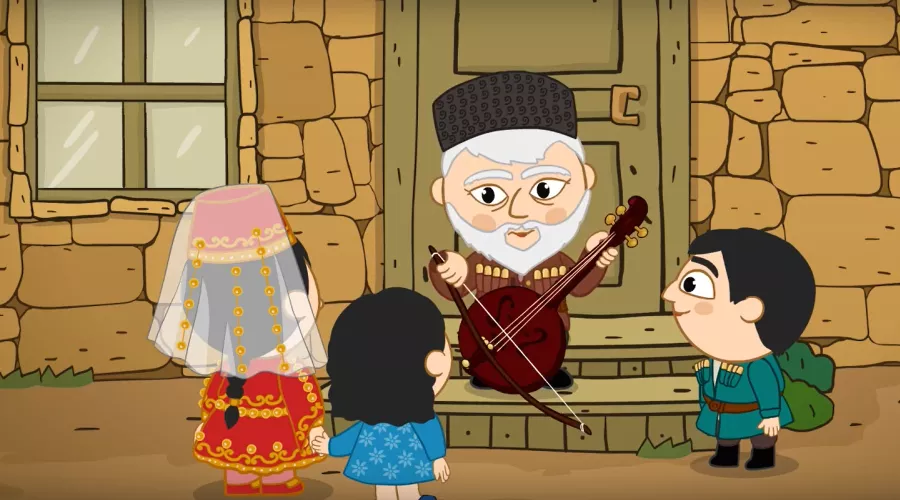 Кадр из серии «Ню­ша-бо­гатыр­ша» &copy;&nbsp;Скриншот видео из группы &laquo;Сме&shy;шари&shy;ки&raquo; во ВКонтакте