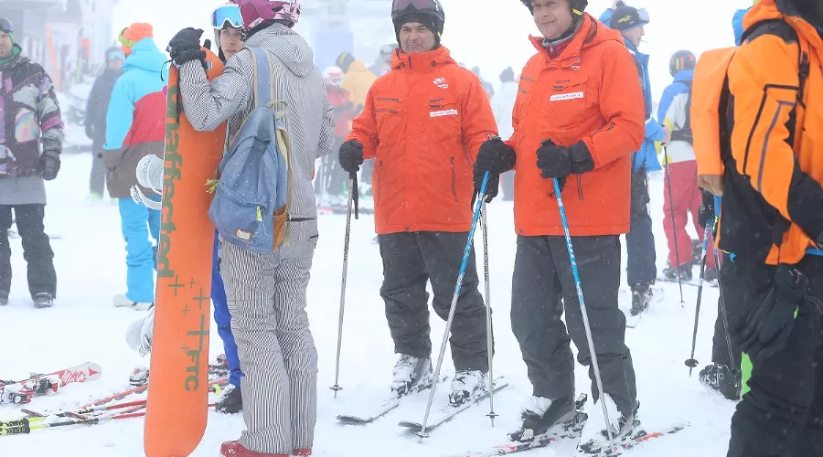 На горнолыжных трассах Красной Поляны заработал «Горный патруль» &copy;&nbsp;Фото пресс-службы курорта &laquo;Горки Город&raquo;