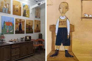 Картины художника Стаса Серова &copy;&nbsp;Скриншоты фото со страницы &laquo;ВКонтакте&raquo; галереи &laquo;Арт-веранда&raquo;