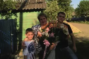 Елена с сыновьями &copy;&nbsp;Фото из семейного архива Елены Евсигнеевой