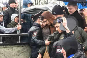 Акция сторонников Навального в Краснодаре, 26 марта 2017 года &copy;&nbsp;Фото Елены Синеок, Юга.ру