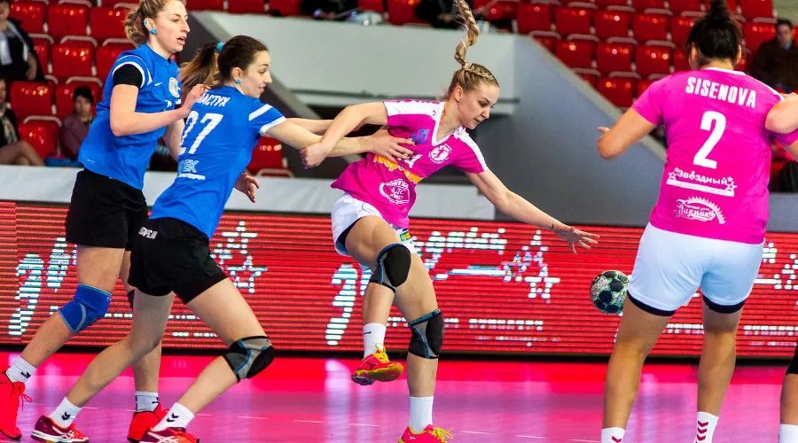 Матч чемпионата России ГК «Астраханочка» — «Ставрополье-СКФУ» &copy;&nbsp;Фото пресс-службы ГК &laquo;Астраханочка&raquo;