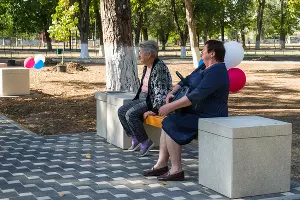 Парк имени Ивана Семыкина в станице Тбилисской &copy;&nbsp;Фото Евгения Мельченко, Юга.ру
