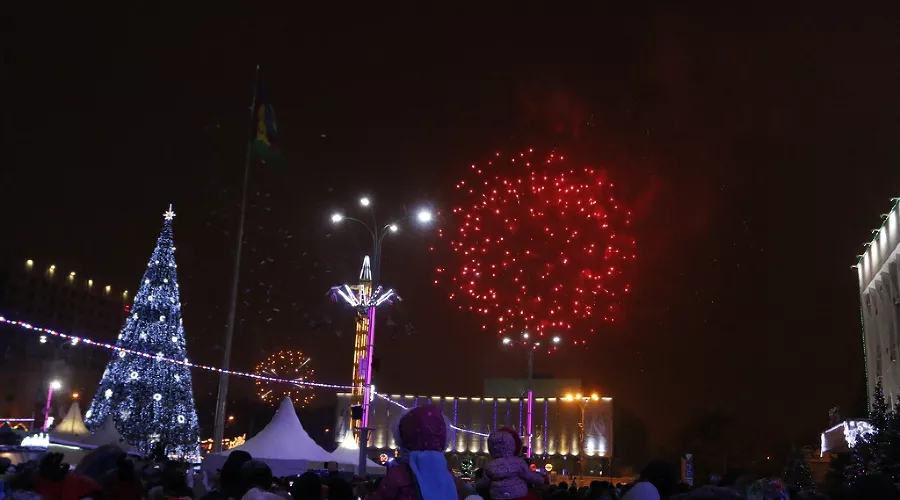 Новый год в Краснодаре &copy;&nbsp;http://krd.ru