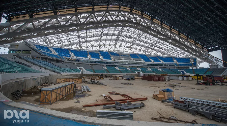 Комиссия ФИФА посетила стадион "Фишт" в Сочи  &copy;&nbsp;Нина Зотина, ЮГА.ру