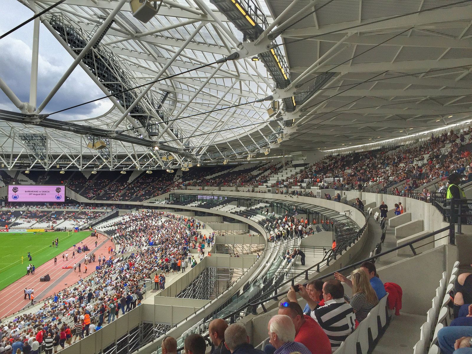 Олимпийский стадион (Лондон) © Фото theballisround.co.uk
