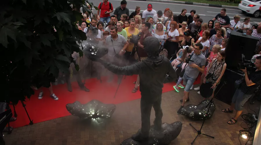 Статуя «Счастливчик» в Сочи &copy;&nbsp;Фото Юлии Барановой, Юга.ру