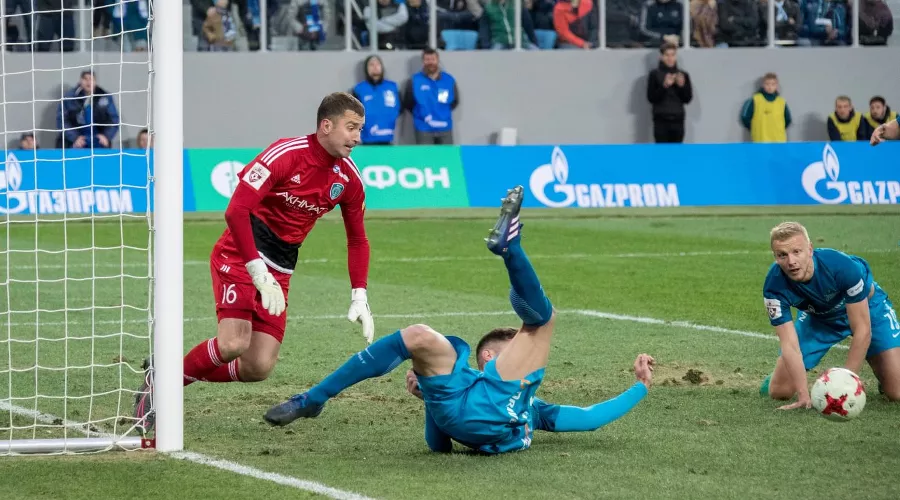 Матч чемпионата России «Зенит» — «Терек» &copy;&nbsp;Фото с официального сайта ФК &laquo;Зенит&raquo;, fc-zenit.ru