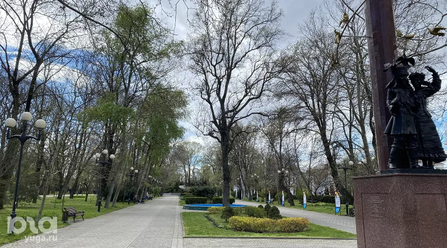 Парк «Городской сад» в Краснодаре &copy;&nbsp;Фото Александра Гончаренко, Юга.ру