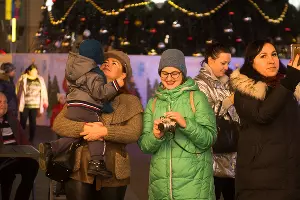 Новогодние ярмарки Краснодара &copy;&nbsp;Фото Елены Синеок, Юга.ру