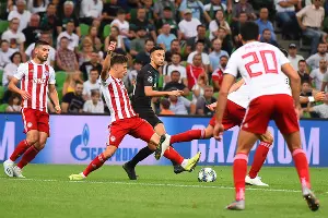 Матч «Краснодар» — «Олимпиакос», Краснодар, 27 августа 2019 года &copy;&nbsp;Фото Елены Синеок, Юга.ру