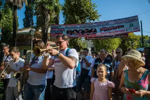  Открытие фестиваля "Акваджаз" в Сочи &copy;&nbsp;Нина Зотина, ЮГА.ру
