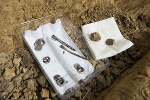 Раскопки в Фанагории. Уцелевшая гробница позднеантичной эпохи © Фото Елены Синеок, Юга.ру