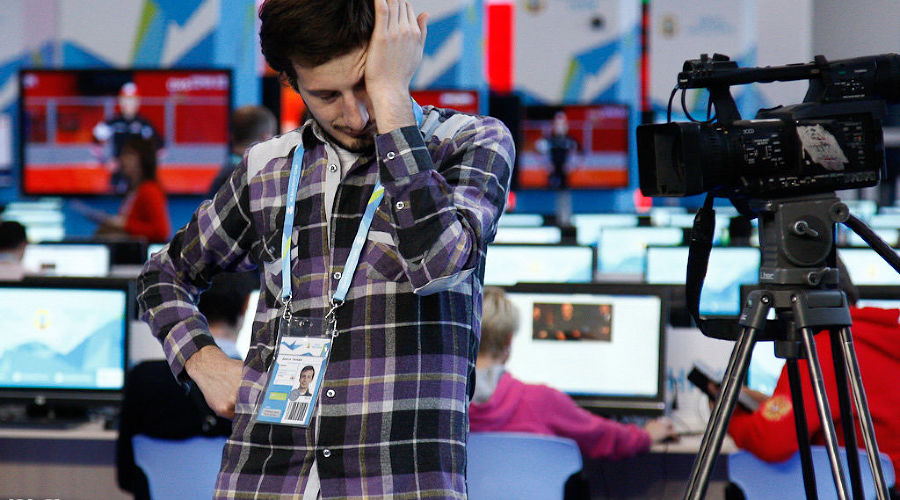 Владимир Путин посетил Медиацентр Сочи &copy;&nbsp;Влад Александров, ЮГА.ру