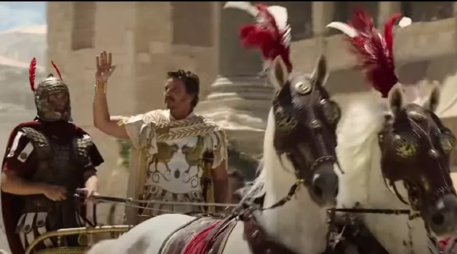 Кадр из трейлера к фильму «Гладиатор 2» &copy;&nbsp;Скриншот видео с YouTube-канала &laquo;топКино&raquo;, www.youtube.com/@topKINOOO