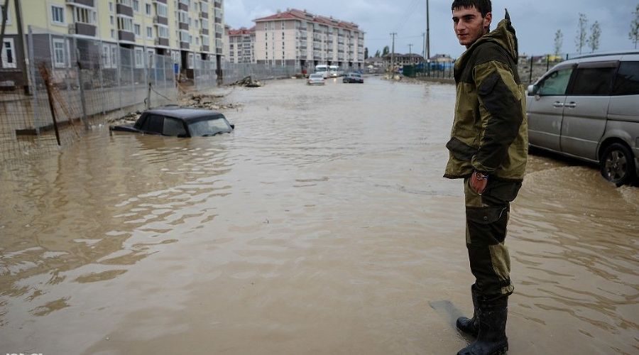 Затопленный Сочи &copy;&nbsp;Нина Зотина, ЮГА.ру