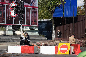 Ремонт улицы Тургенева в Краснодаре © Фото Елены Синеок, Юга.ру