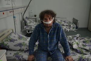 Андрей Рудомаха после нападения © Фото «Экологической вахты по Северному Кавказу»