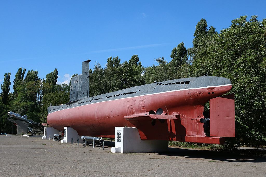 Подводная лодка М-296, Мемориал героической обороны Одессы © Фото George Chernilevsky с сайта commons.wikimedia.org