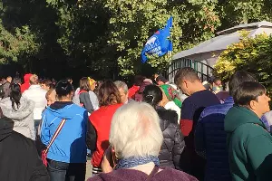 Мигранты из Херсонской области в Анапе &copy;&nbsp;Фото Александра Гончаренко, Юга.ру