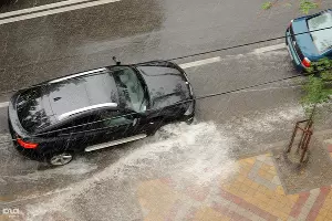 Ливень в Краснодаре &copy;&nbsp;Фото Михаила Ступина, Юга.ру