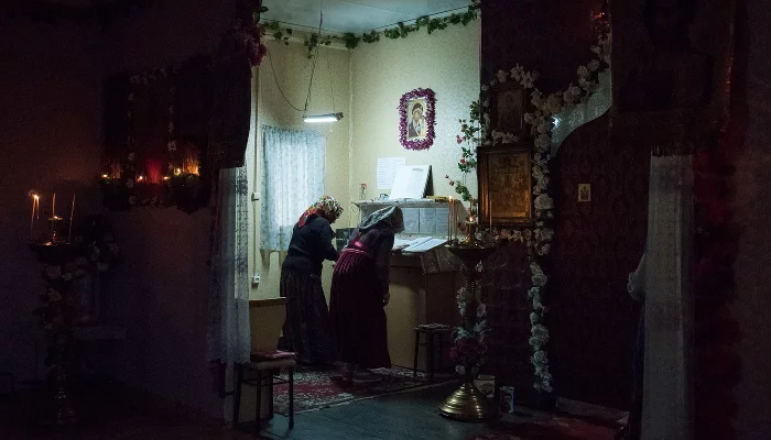 На службе &copy;&nbsp;Фото Екатерины Лызловой, Юга.ру