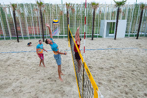 Спортивное пространство в парке «Краснодар»  © Фото Елены Синеок, Юга.ру