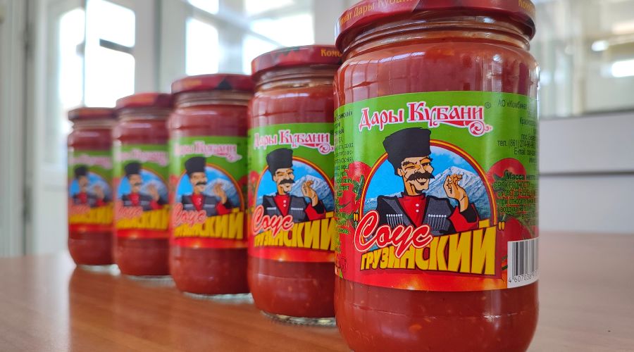 «Соус Грузинский» комбината «Дары Кубани» &copy;&nbsp;Фото Дарьи Лузгиной