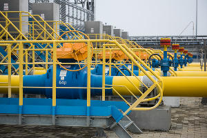 Торжественное открытие газопровода «Турецкий поток» на компрессорной станции «Русская» © Фото Елены Синеок, Юга.ру