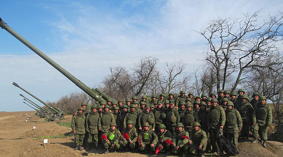 Первый гаубичный артиллерийский дивизион &copy;&nbsp;Фото Юга.ру