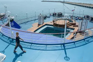 Теплоход &laquo;Князь Владимир&raquo; &copy;&nbsp;Фото Виктора Клюшкина, Юга.ру