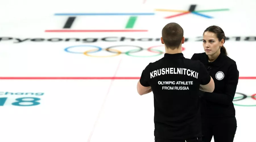 Анастасия Брызгалова и Александр Крушельницкий &copy;&nbsp;Фото с сайта teamrussia.pro