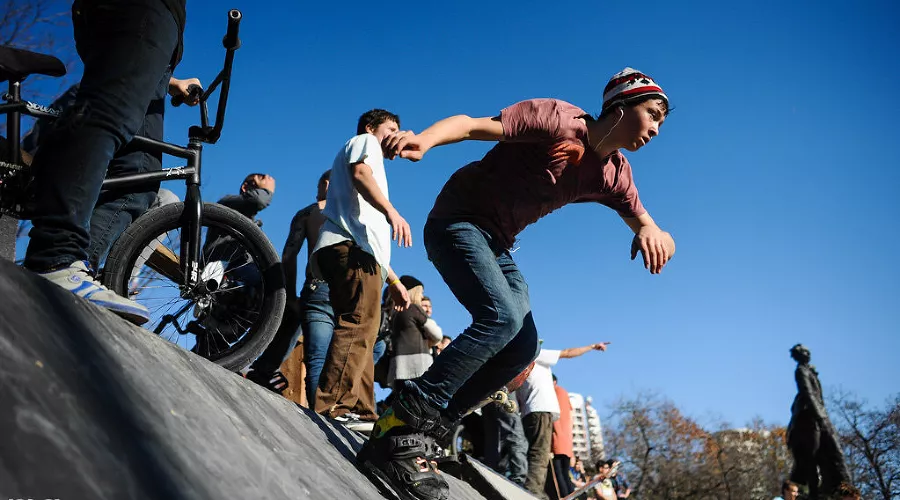 Открытие скейт-парка в Сочи &copy;&nbsp;Нина Зотина, ЮГА.ру