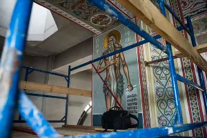 В Рождественском храме &copy;&nbsp;Фото Елены Синеок, Юга.ру