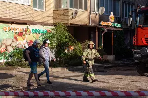 В Краснодаре в ночном пожаре в многоэтажке сгорело 64 квартиры &copy;&nbsp;Фото Дмитрия Пославского, Юга.ру