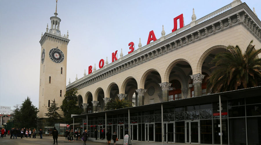 Железнодорожный вокзал Сочи © Фото пресс-службы СКЖД