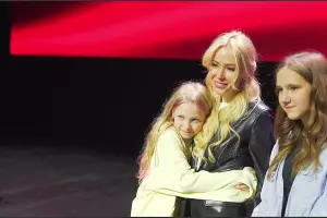 Екатерина Мизулина с детьми &copy;&nbsp;Скриншот фото из телеграм-канала Екатерины Мизулиной