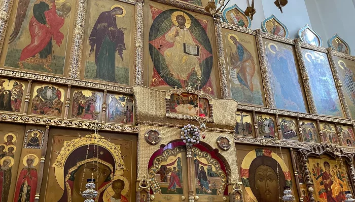 Иконостас в храме иконы Божией Матери «Всецарица» &copy;&nbsp;Фото Валентины Найды, Юга.ру