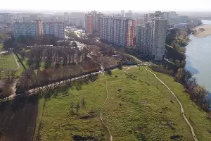 Юбилейный микрорайон: ЖК «Новый город», улицы Думенко и Генерала Шифрина &copy;&nbsp;Фото Кирилла Панькова