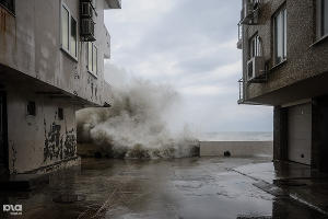 Шторм в Сочи &copy;&nbsp;Нина Зотина, ЮГА.ру