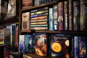 Книжный магазин &laquo;Кот ученый&raquo; &copy;&nbsp;Фото Елены Синеок, Юга.ру