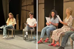 Читка проекта «Аврора читает» и Краснодарского Молодежного театра &copy;&nbsp;Фото Марии Журавлевой, Юга.ру