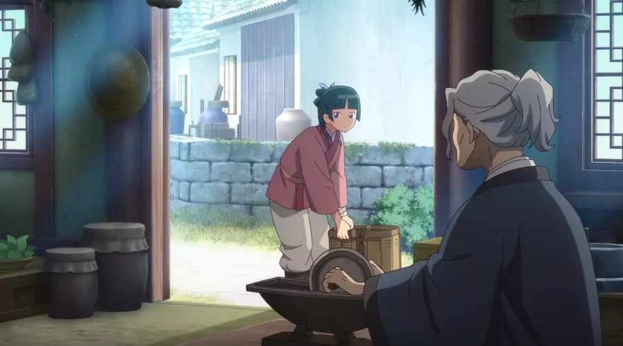 Кадр из аниме «Монолог фармацевта» &copy;&nbsp;Скриншот видео с Rutube-канала &laquo;Анимешечка&raquo;