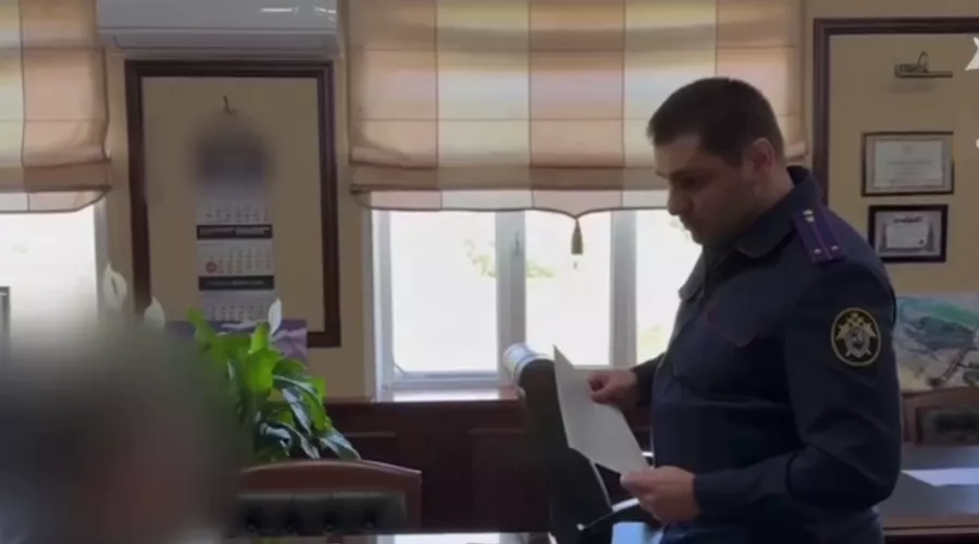  &copy;&nbsp;Скриншот видео из телеграм-канала &laquo;Следком&raquo;